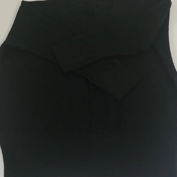 Talbots Women's Black Crew Neck Sweater - Picture 3 of 11